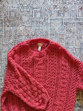 red sweater